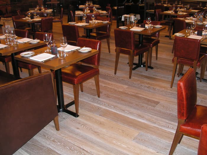Restaurant — Brushed White Oak
